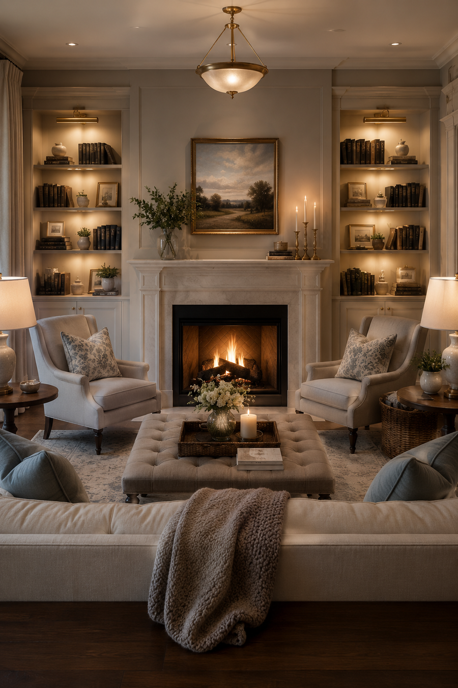 32 Warm Cozy Living Room Lighting Ideas That Make Every Corner Feel Inviting — inspiration 4 of 32