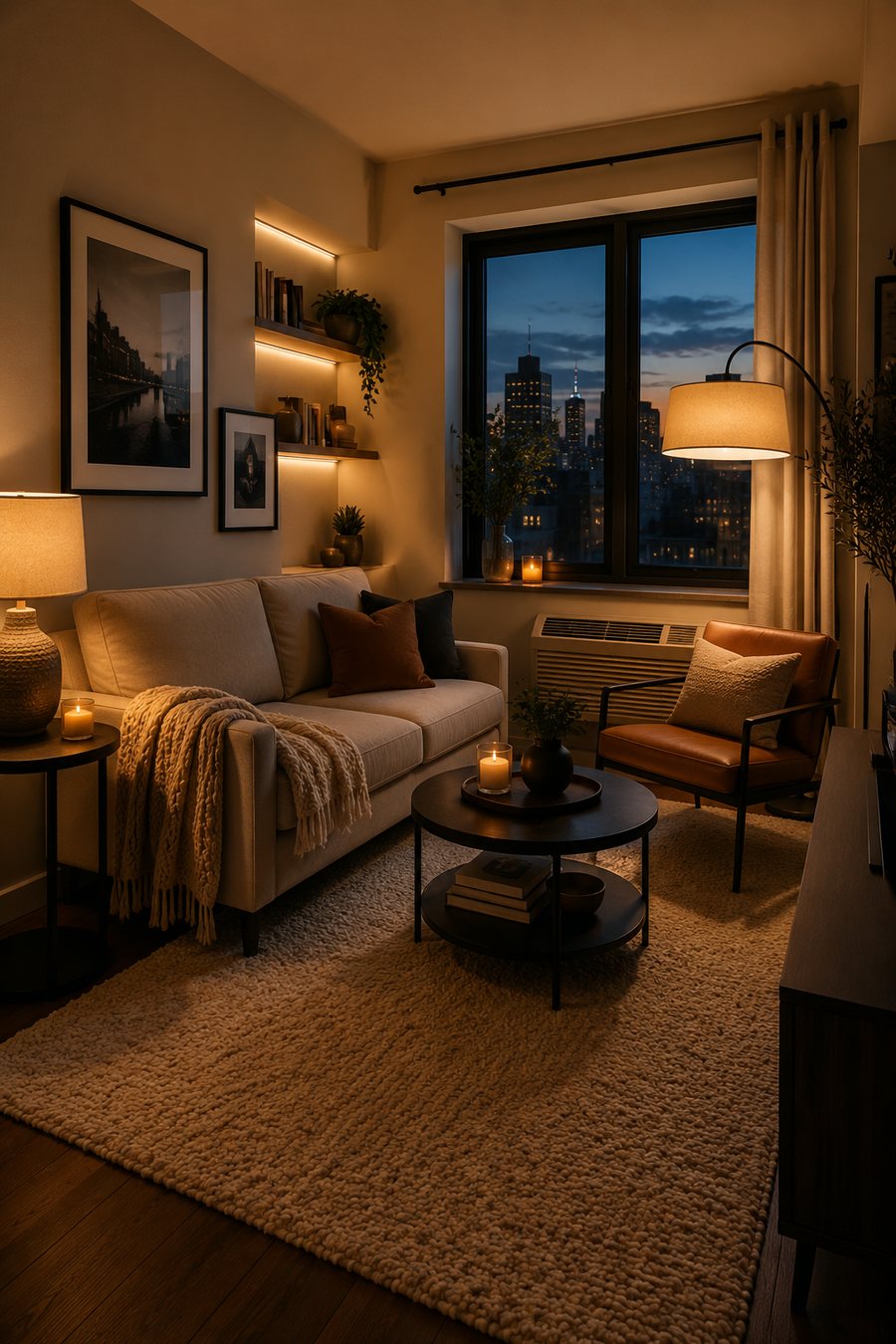 32 Warm Cozy Living Room Lighting Ideas That Make Every Corner Feel Inviting — inspiration 1 of 32
