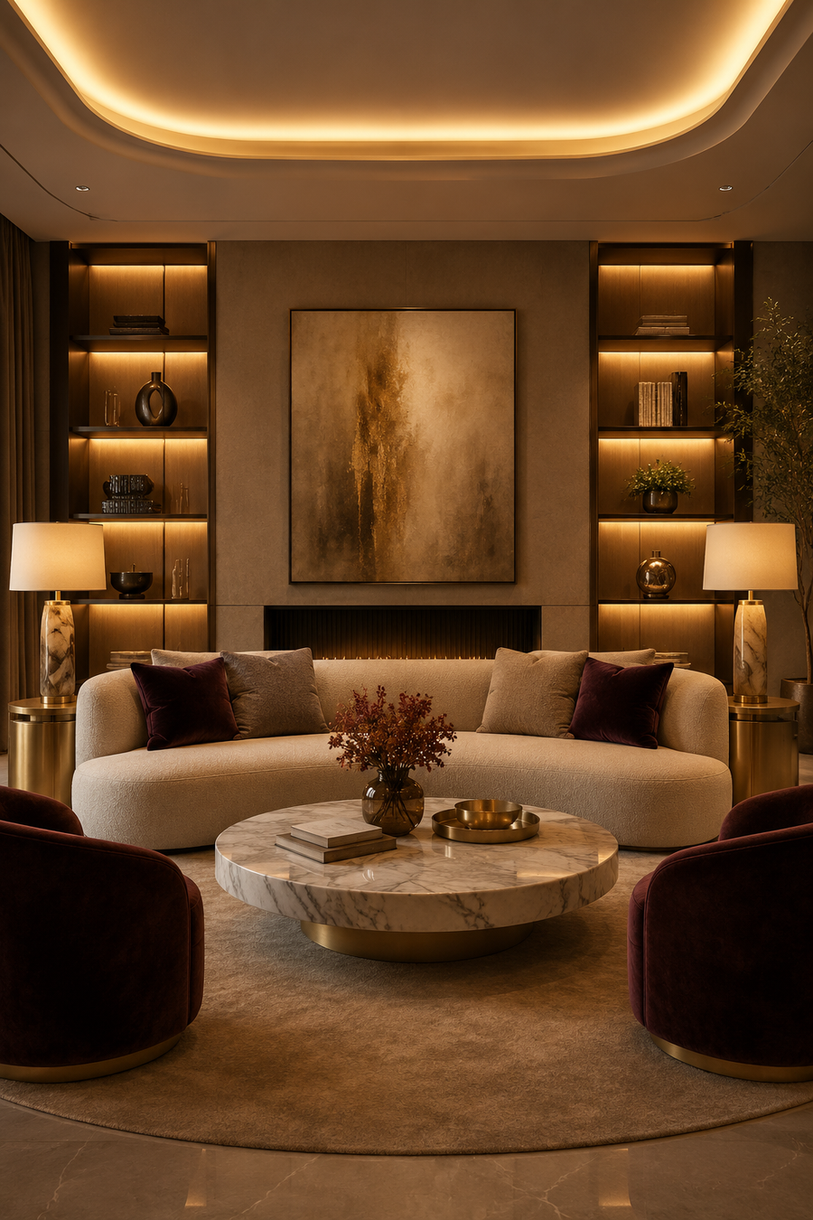 32 Warm Cozy Living Room Lighting Ideas That Make Every Corner Feel Inviting — inspiration 13 of 32