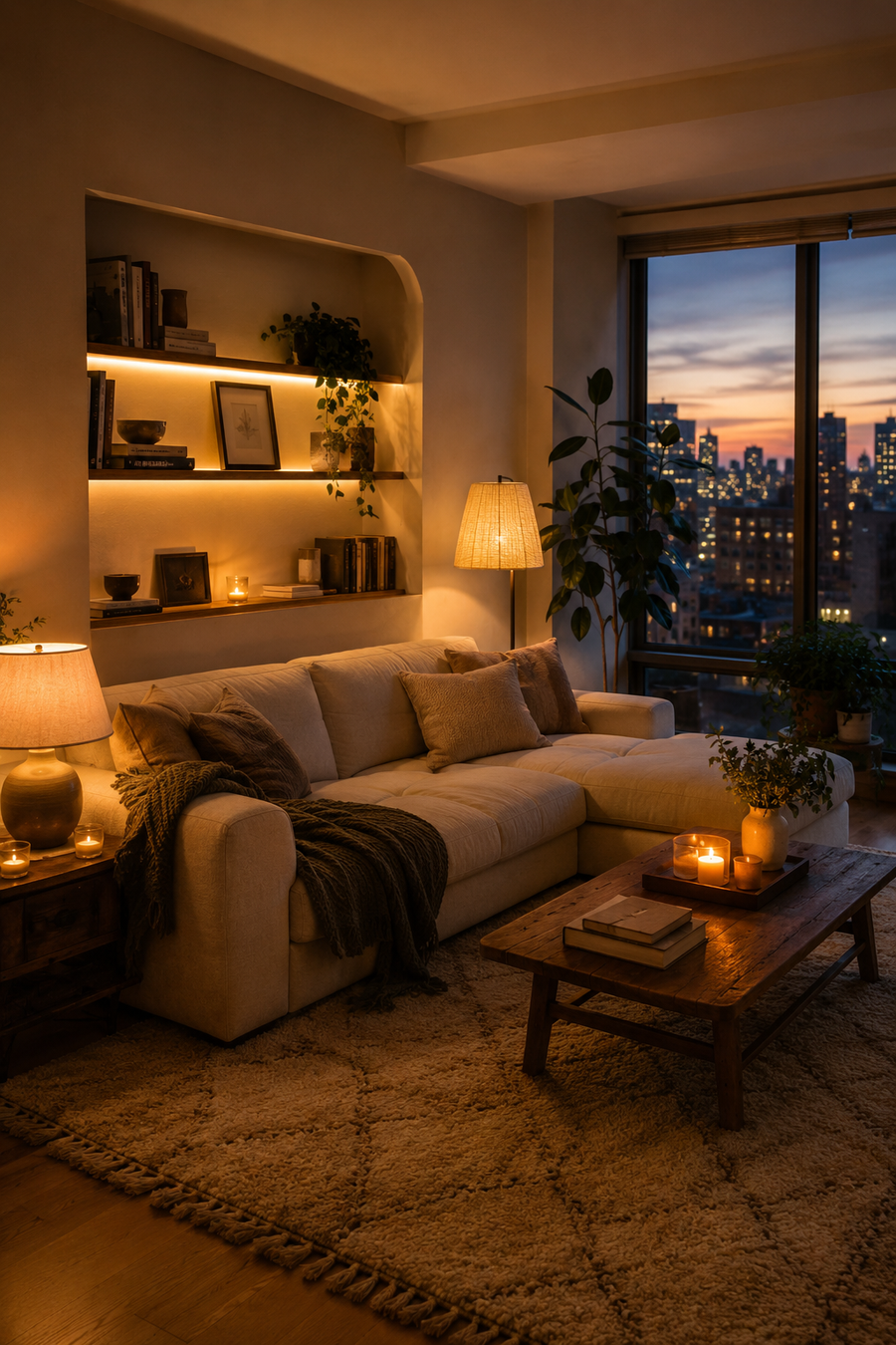 32 Warm Cozy Living Room Lighting Ideas That Make Every Corner Feel Inviting — inspiration 14 of 32