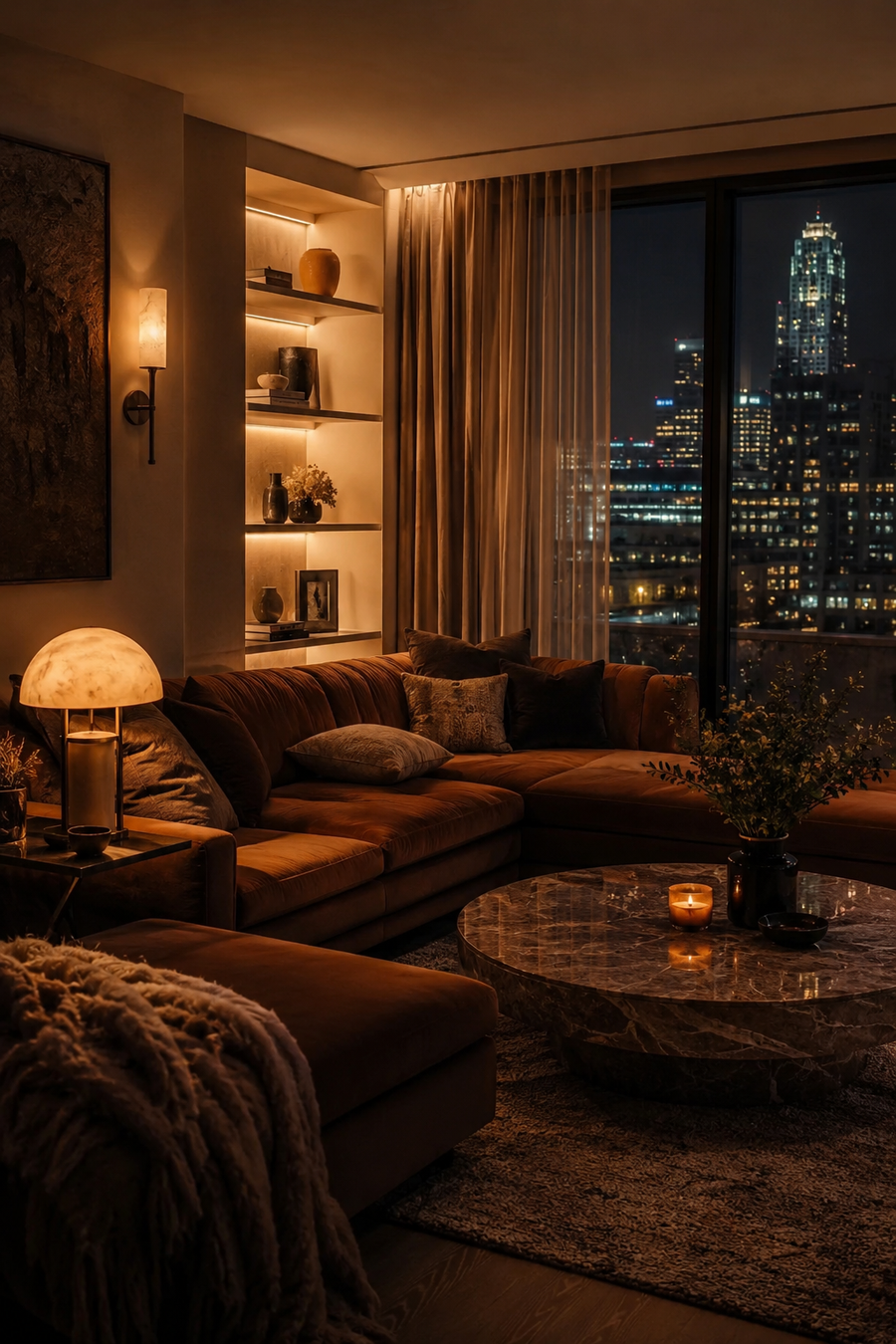 32 Warm Cozy Living Room Lighting Ideas That Make Every Corner Feel Inviting — inspiration 21 of 32