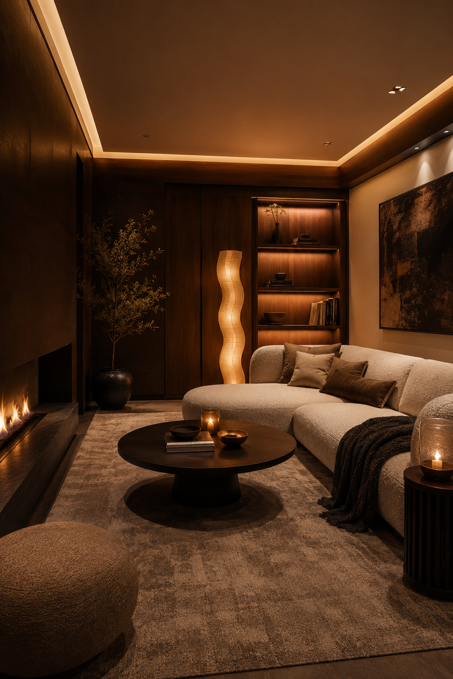 32 Warm Cozy Living Room Lighting Ideas That Make Every Corner Feel Inviting — inspiration 23 of 32