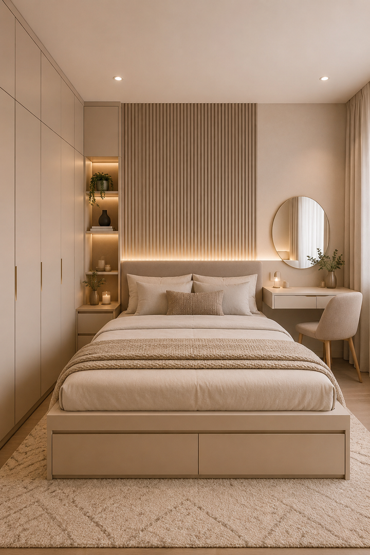 3. Try a Lift-Up Bed with a Window Seat for Hidden Storage and Comfort
