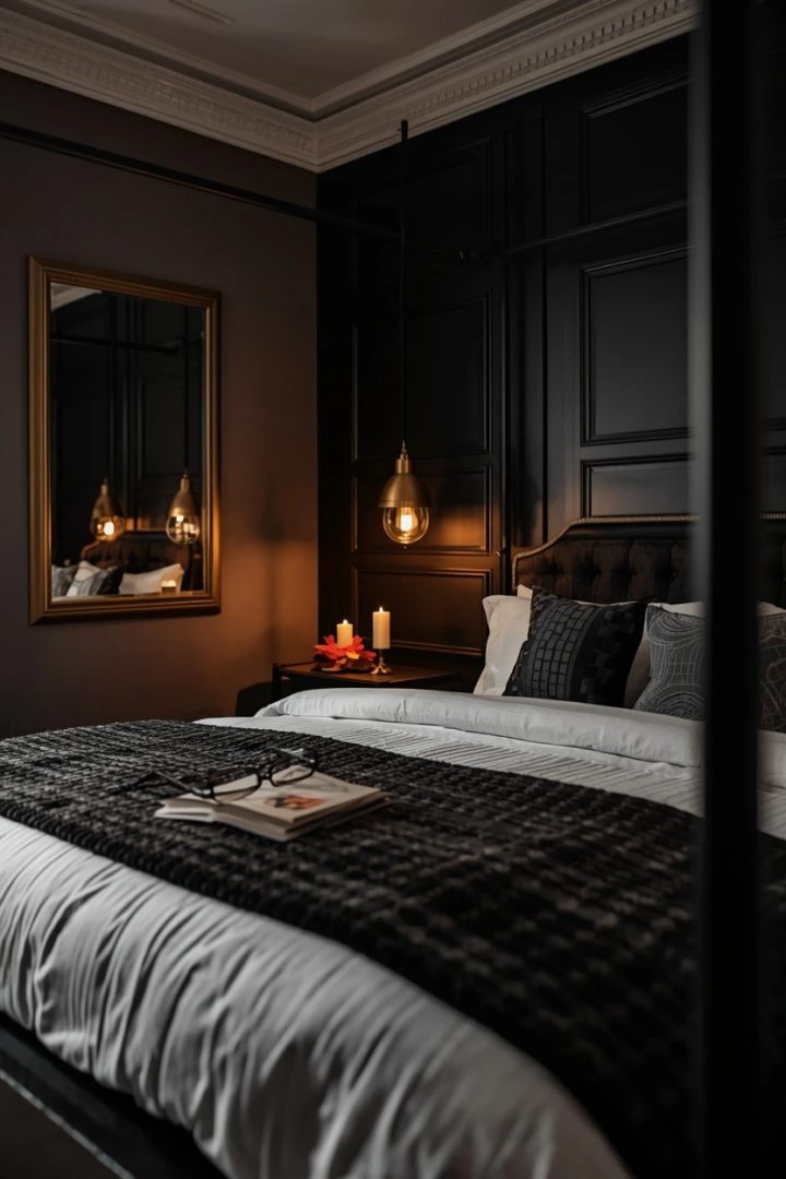 3. Add Gold Lighting to Make the Room Feel Expensive