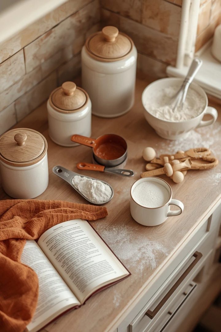 19. Create a Rust and Cream Baking Zone