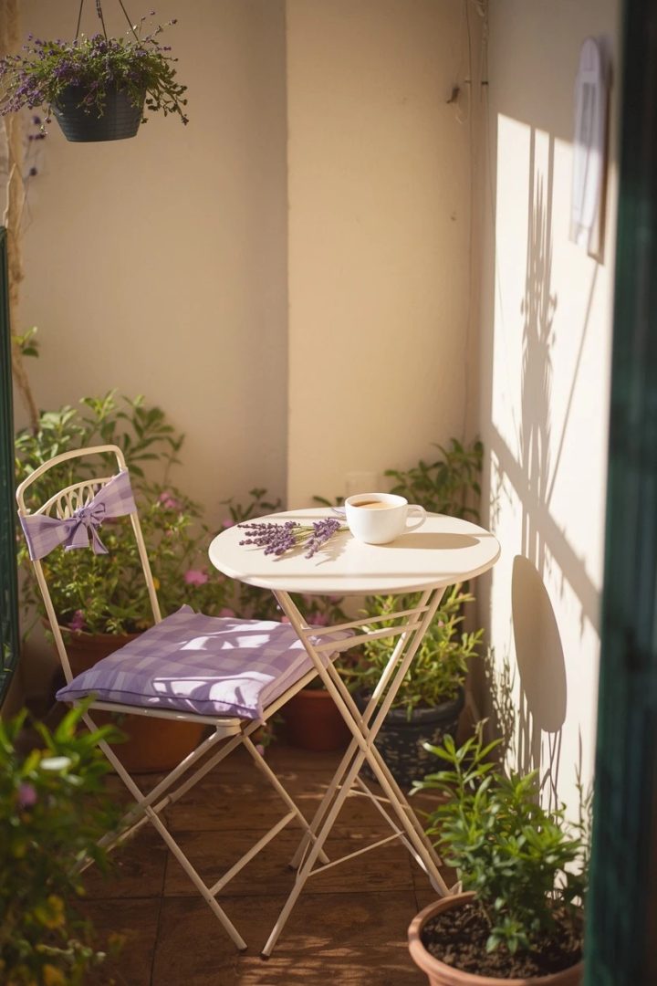 2. A Petite Bistro Set Built for Slow Mornings