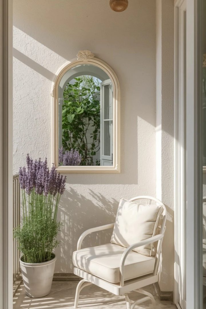 21. An Outdoor Mirror to Double the Light
