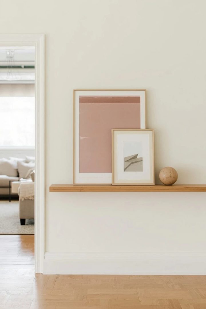 10. Use a picture ledge and layer art you can swap