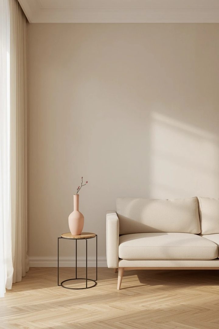 2. Limewash one wall in warm cream for quiet depth
