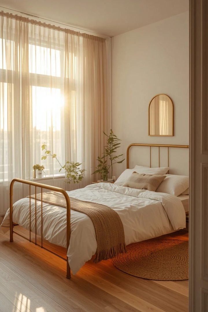 1. Paint the Walls a Warm Pearl White to Double the Light