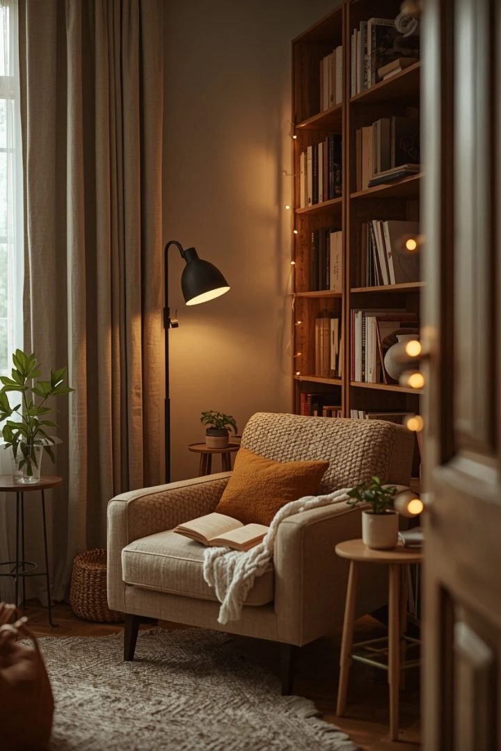 29. Create a Lounge Corner for Reading