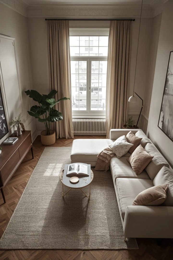 27. Use an Open-Plan Layout That Still Feels Like a Lounge