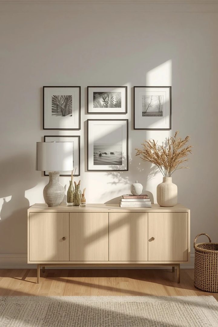 20. Use a Gallery Wall with Breathing Room