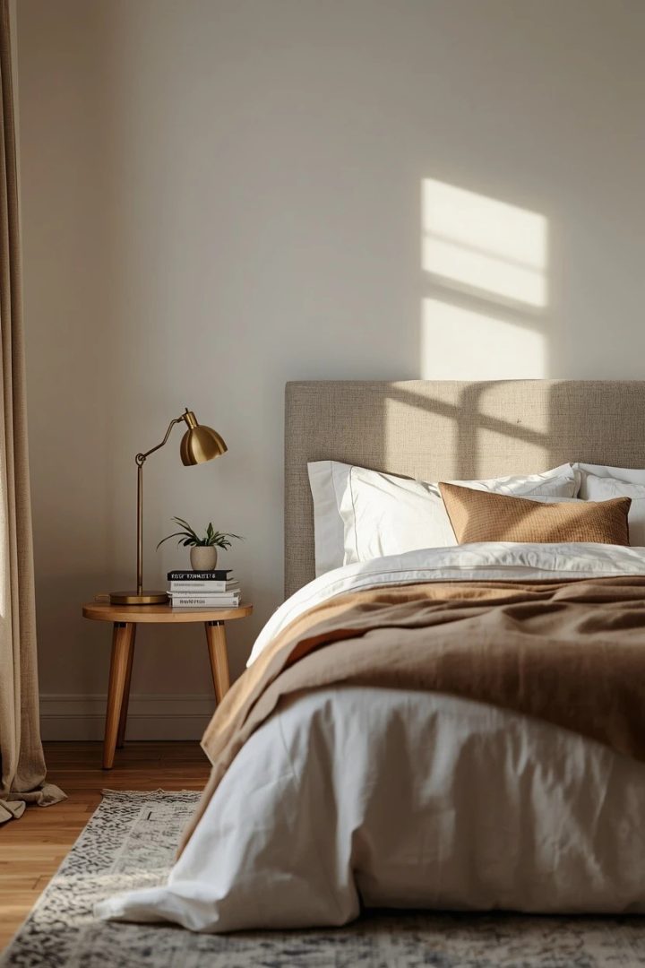 81. Use a Fabric Headboard for Softness