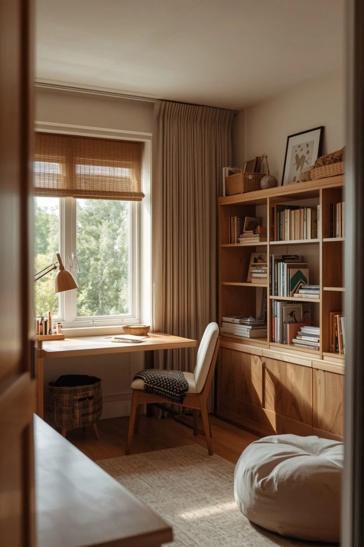 9. The Reading and Study Bedroom