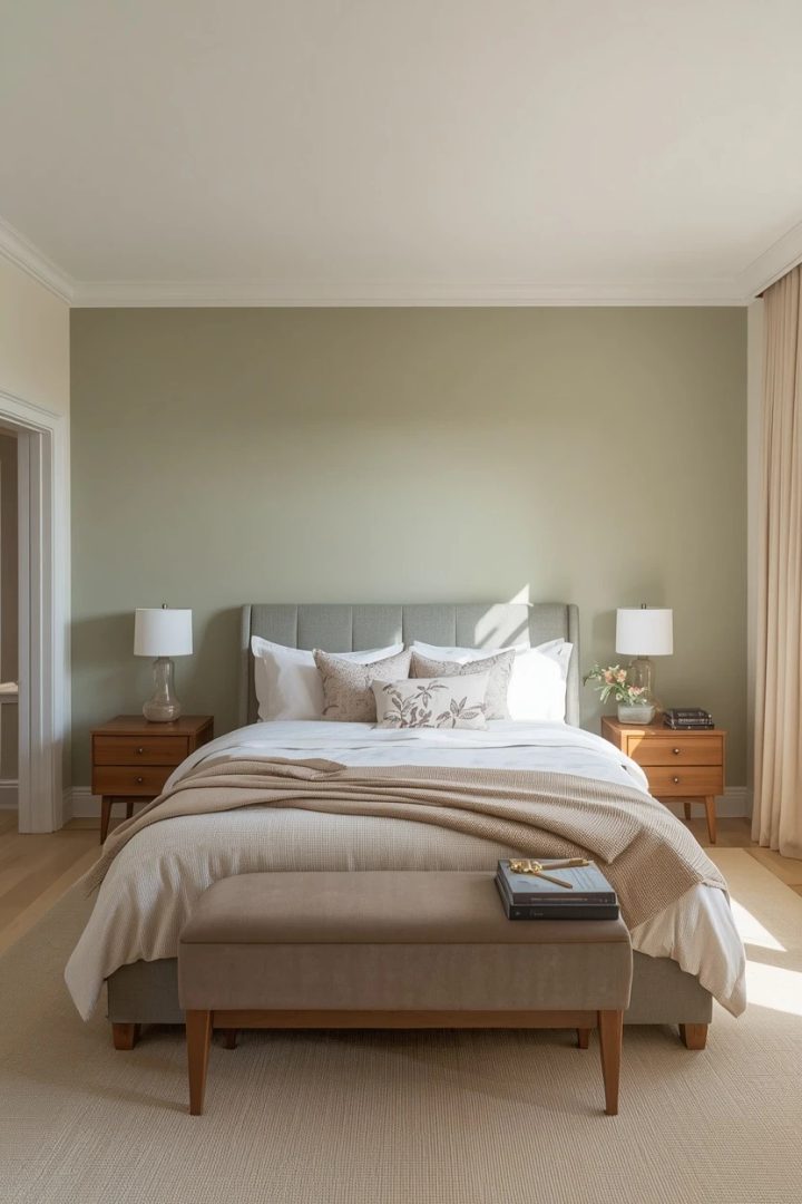 7. The Accent-Wall Master Bedroom