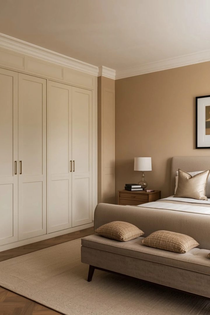 9. The Master Bedroom With Integrated Storage