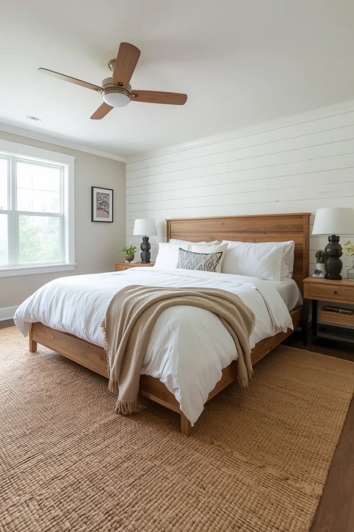 12. The Modern Farmhouse Master Bedroom
