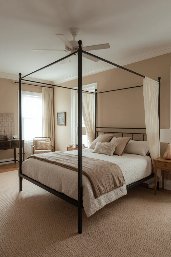 14. The Canopy or Four-Poster Master Bedroom