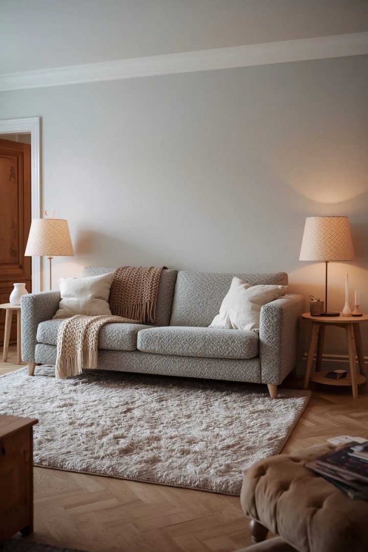 14. The Grey and Cream Textured Lounge