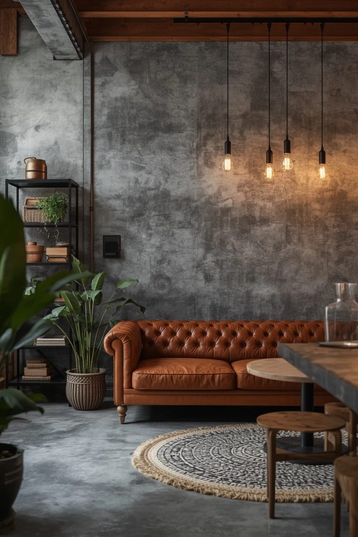 19. The Industrial Grey Lounge