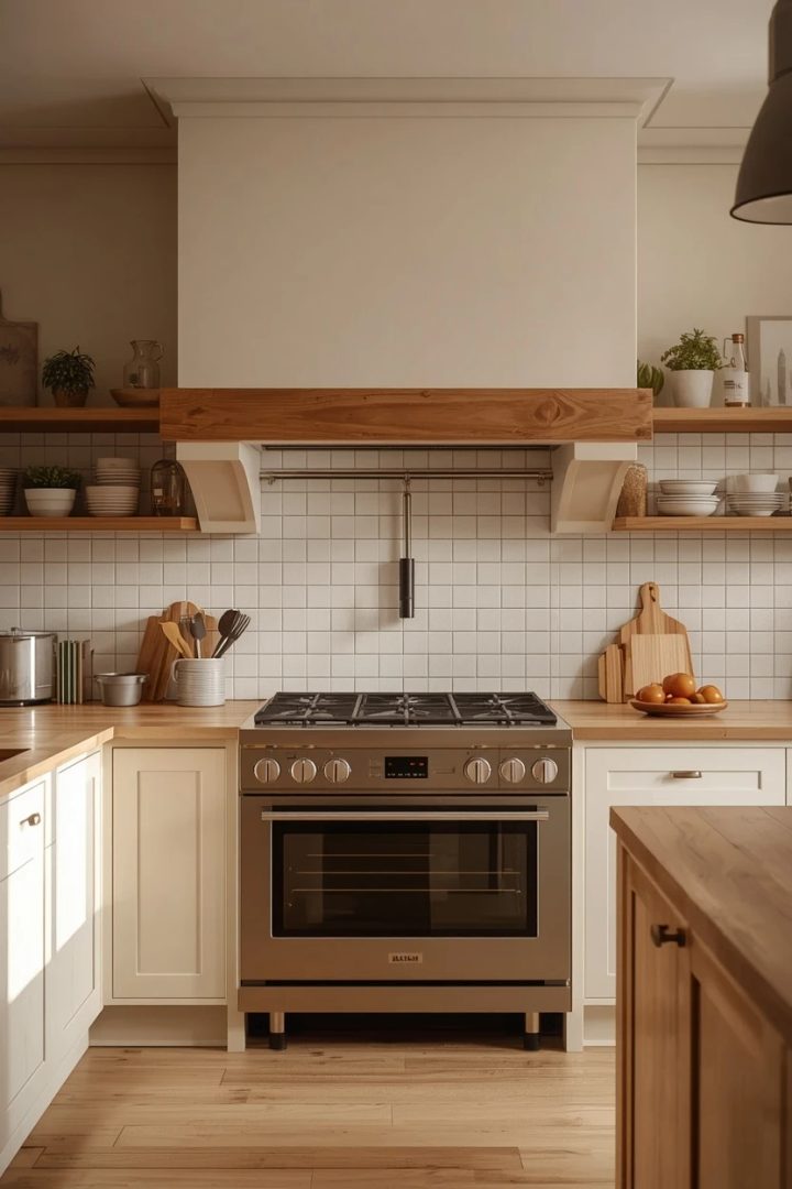 6. The Full-Height Tile Backsplash