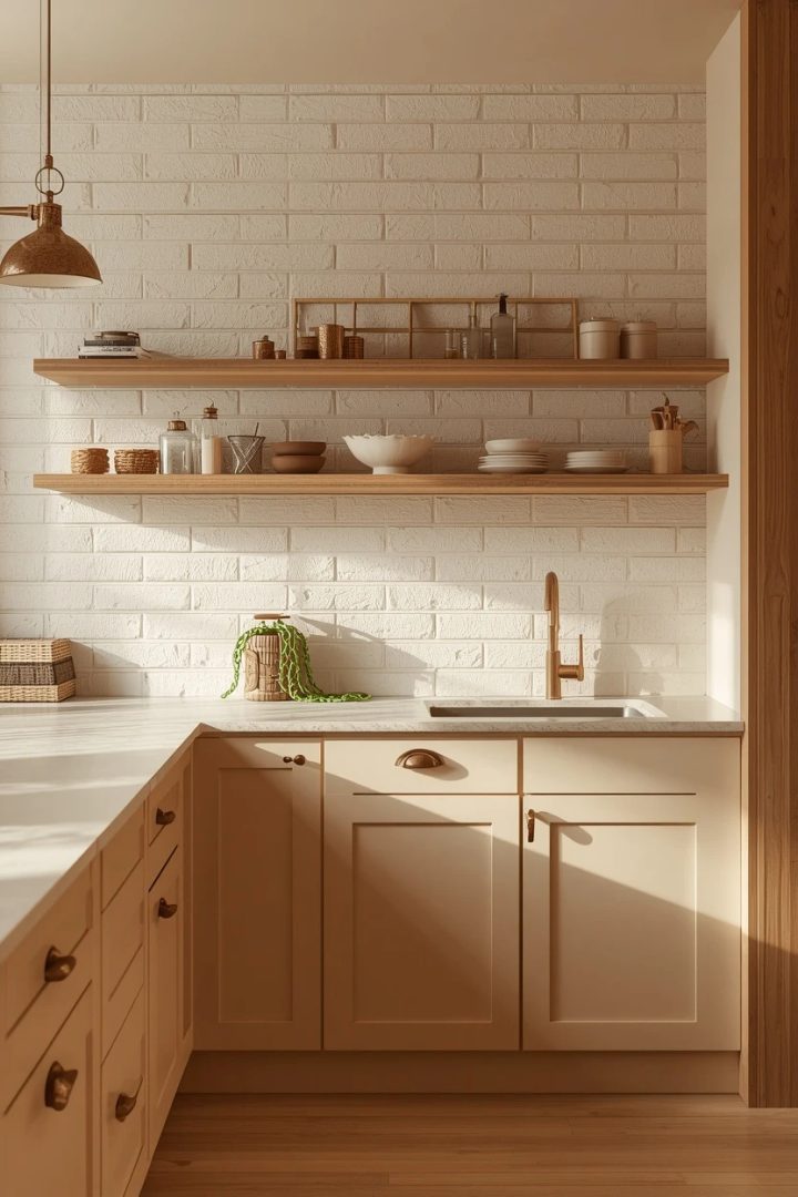 11. The Brick or Brick-Effect Backsplash