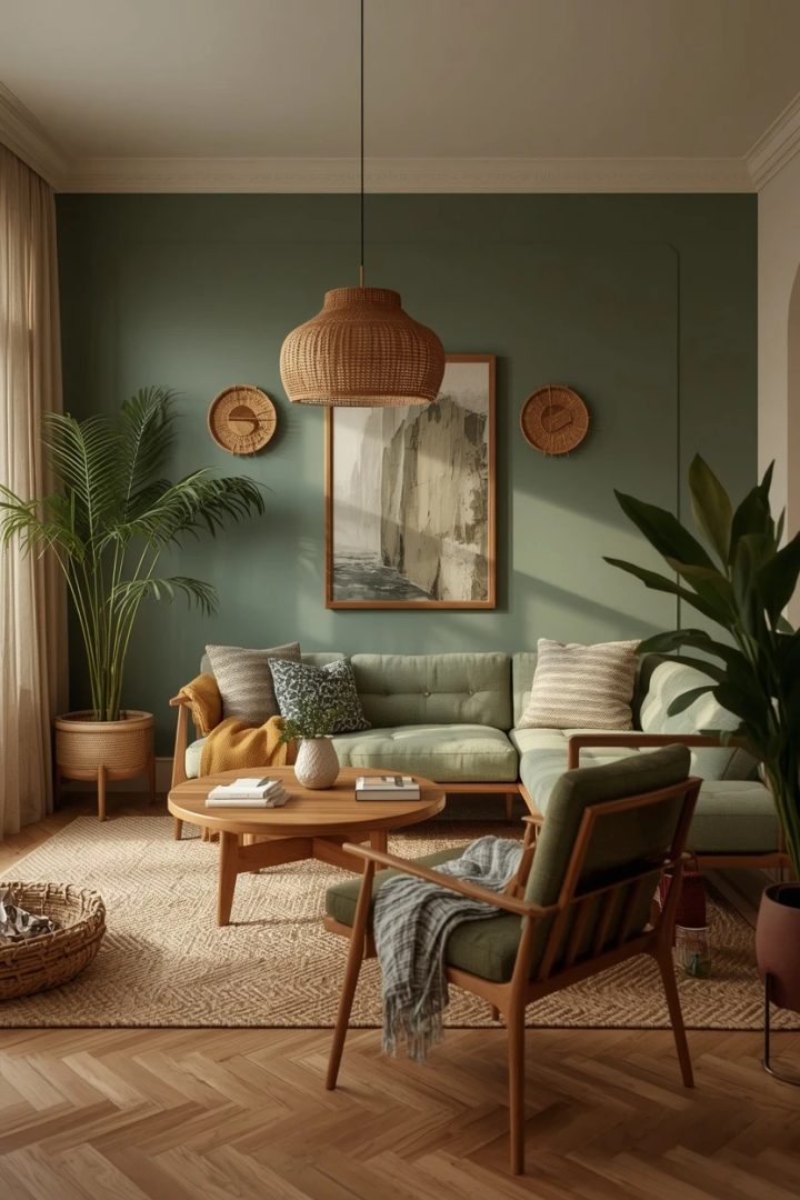 7. The Green and Wood Organic Lounge