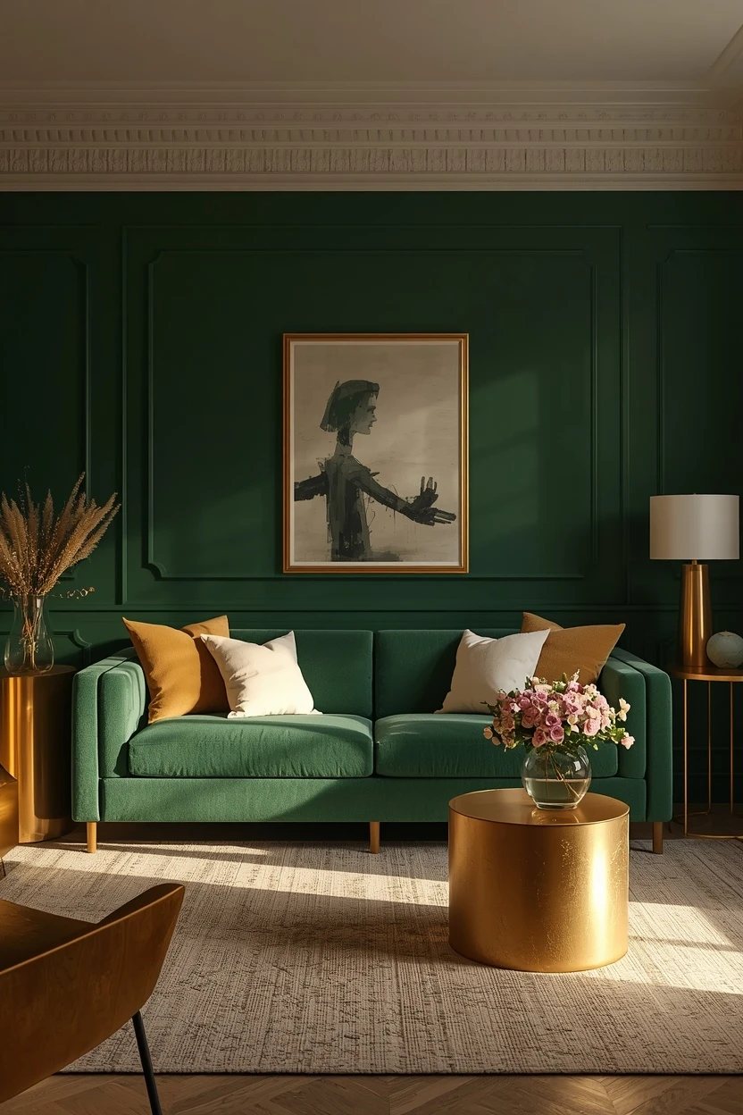 15. The Green and Gold Lounge