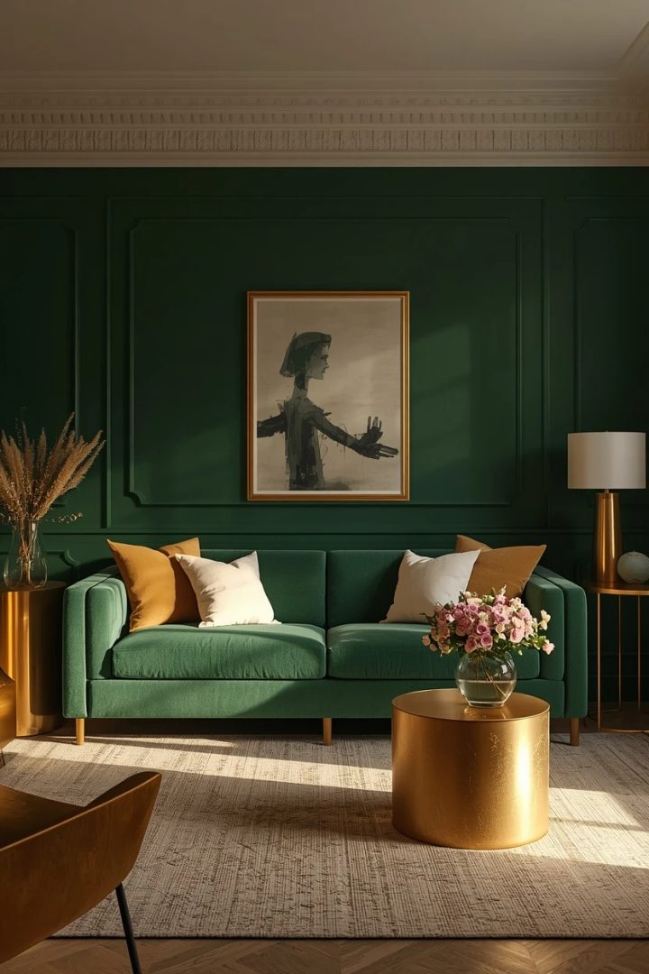 15. The Green and Gold Lounge
