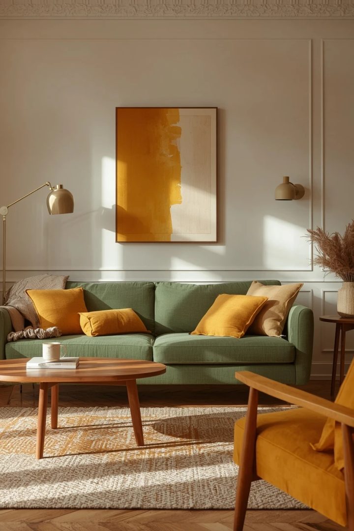 18. The Green and Mustard Lounge
