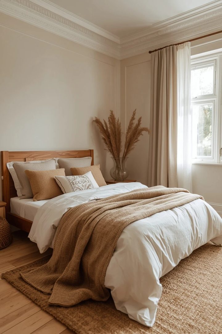 1. The Layered Neutral Bedroom