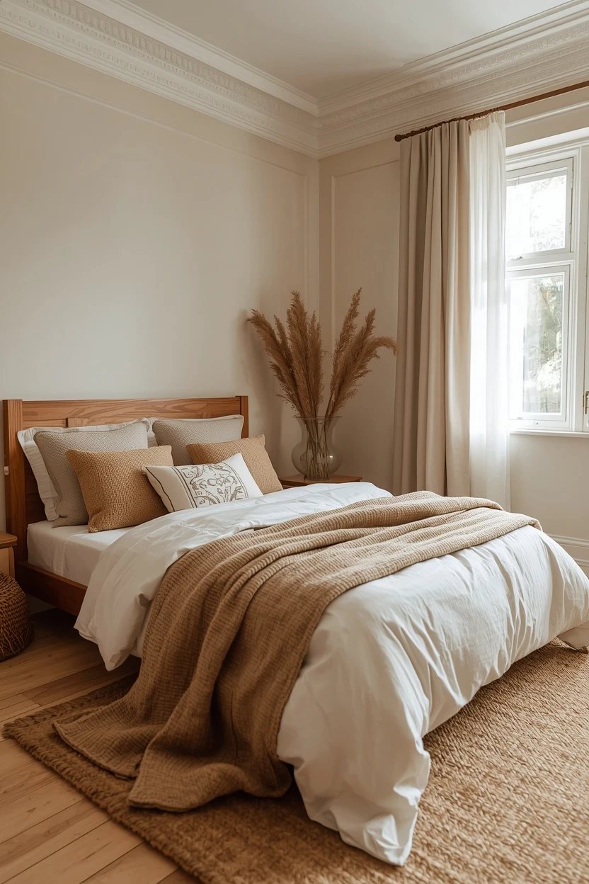 1. The Layered Neutral Bedroom