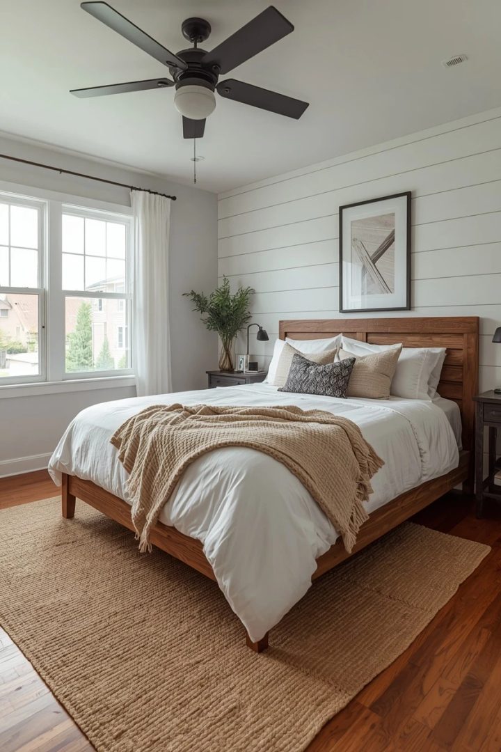4. The Modern Farmhouse Bedroom
