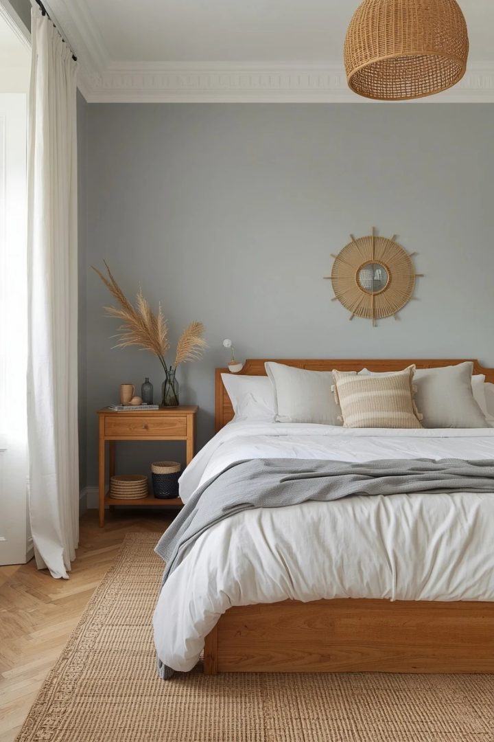 3. Soft Blue and White