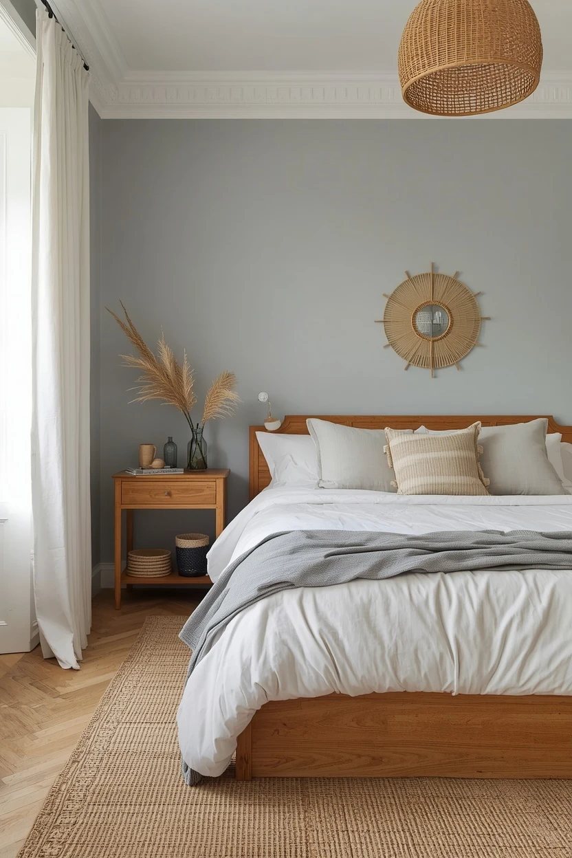 3. Soft Blue and White