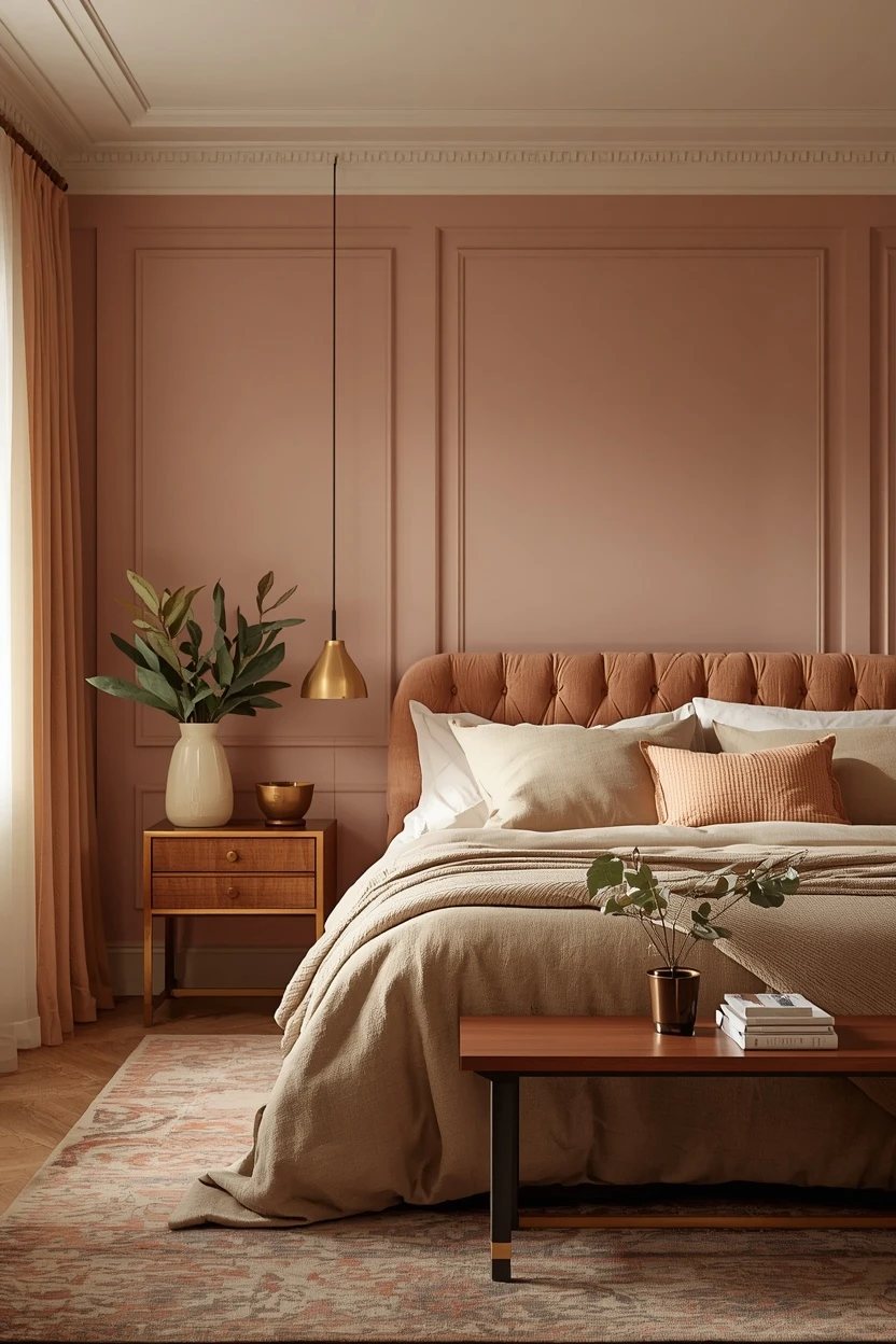 4. Blush Pink and Taupe