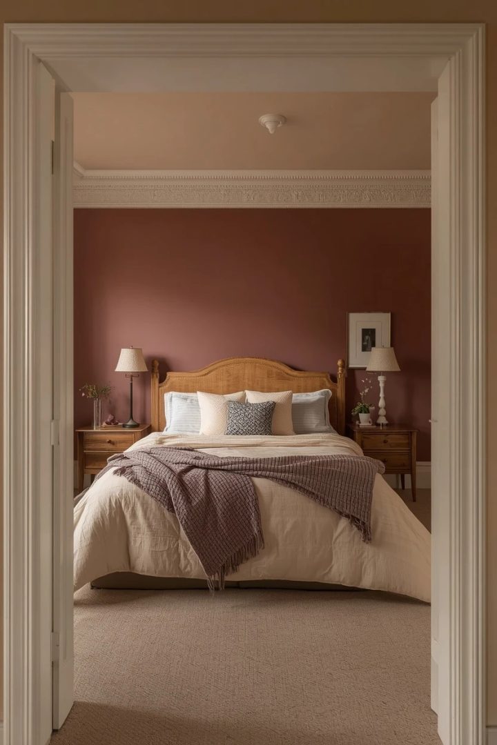 17. Mauve and Cream