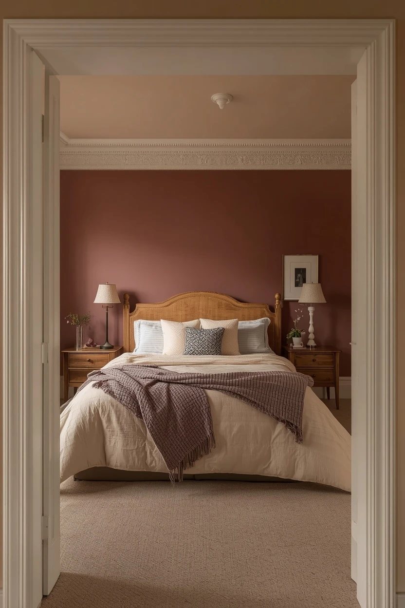 17. Mauve and Cream