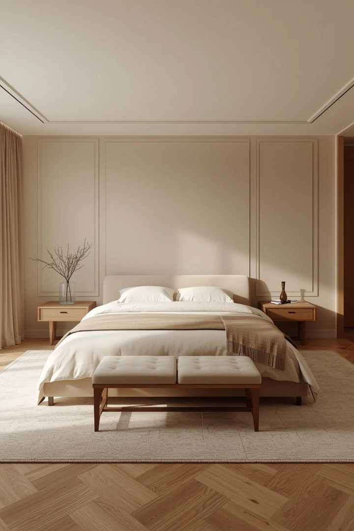 1. The Bed-on-the-Center-Wall Layout