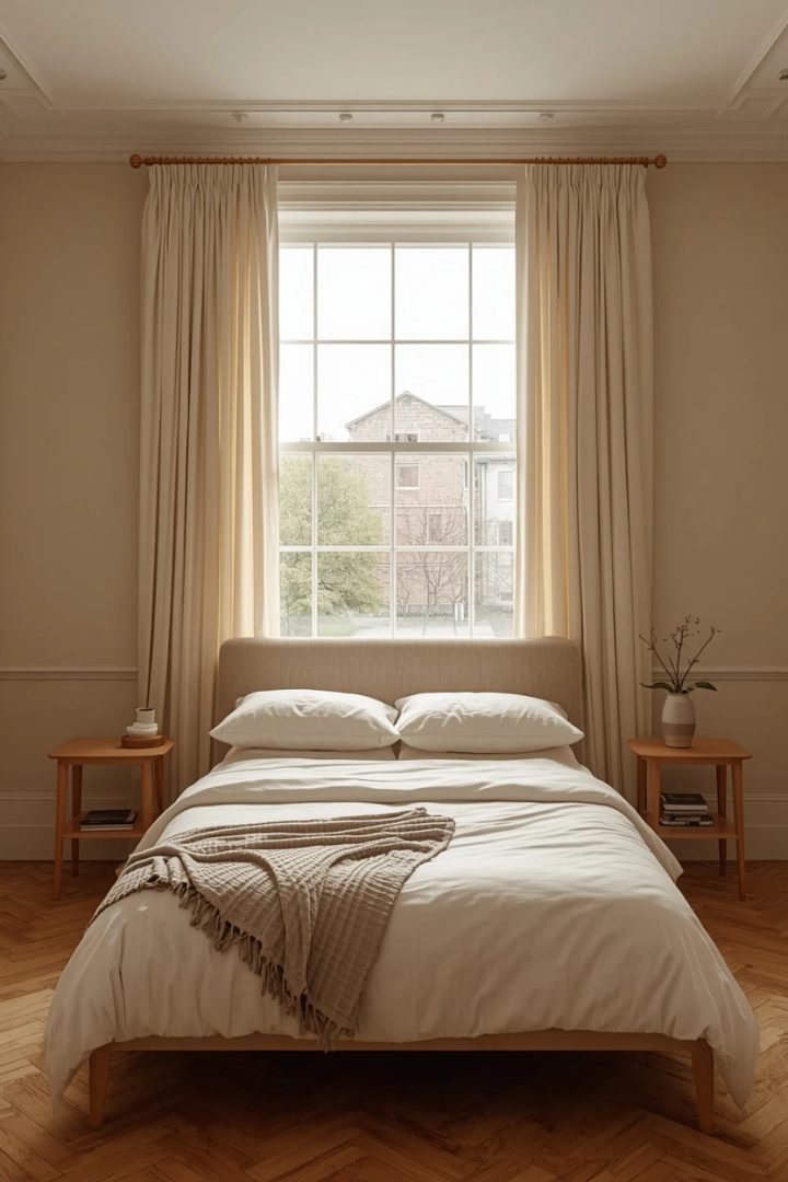 8. The Bed-Under-the-Window Layout