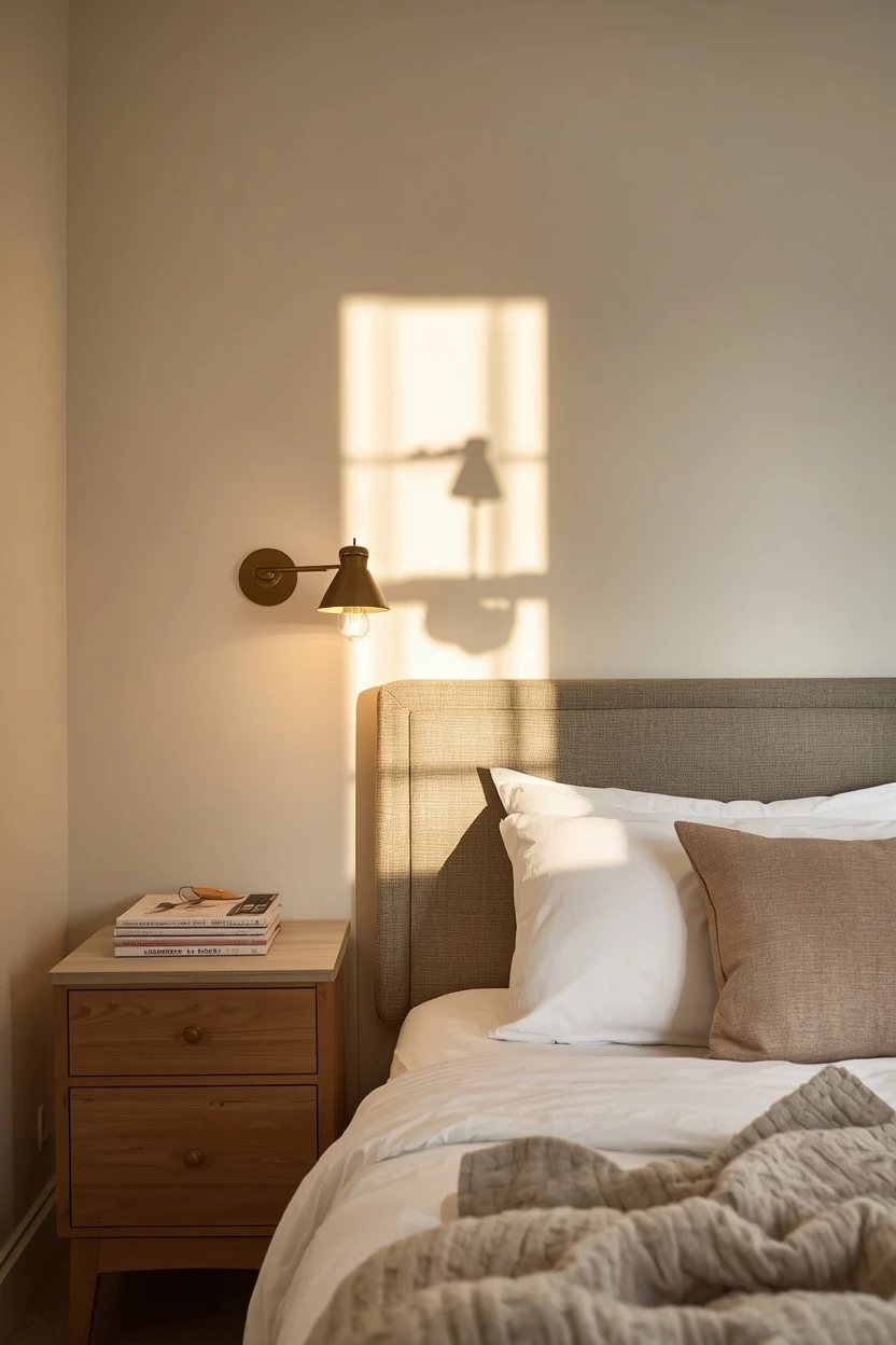 5. The Wall Sconce Bedroom
