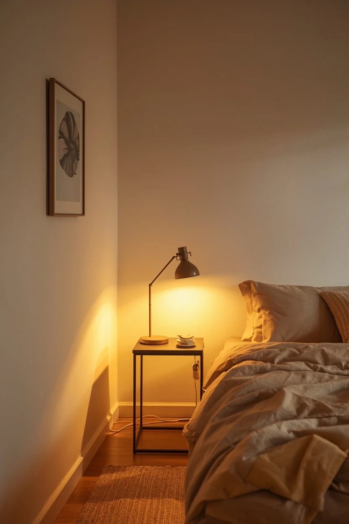 13. The Accent and Uplight Bedroom