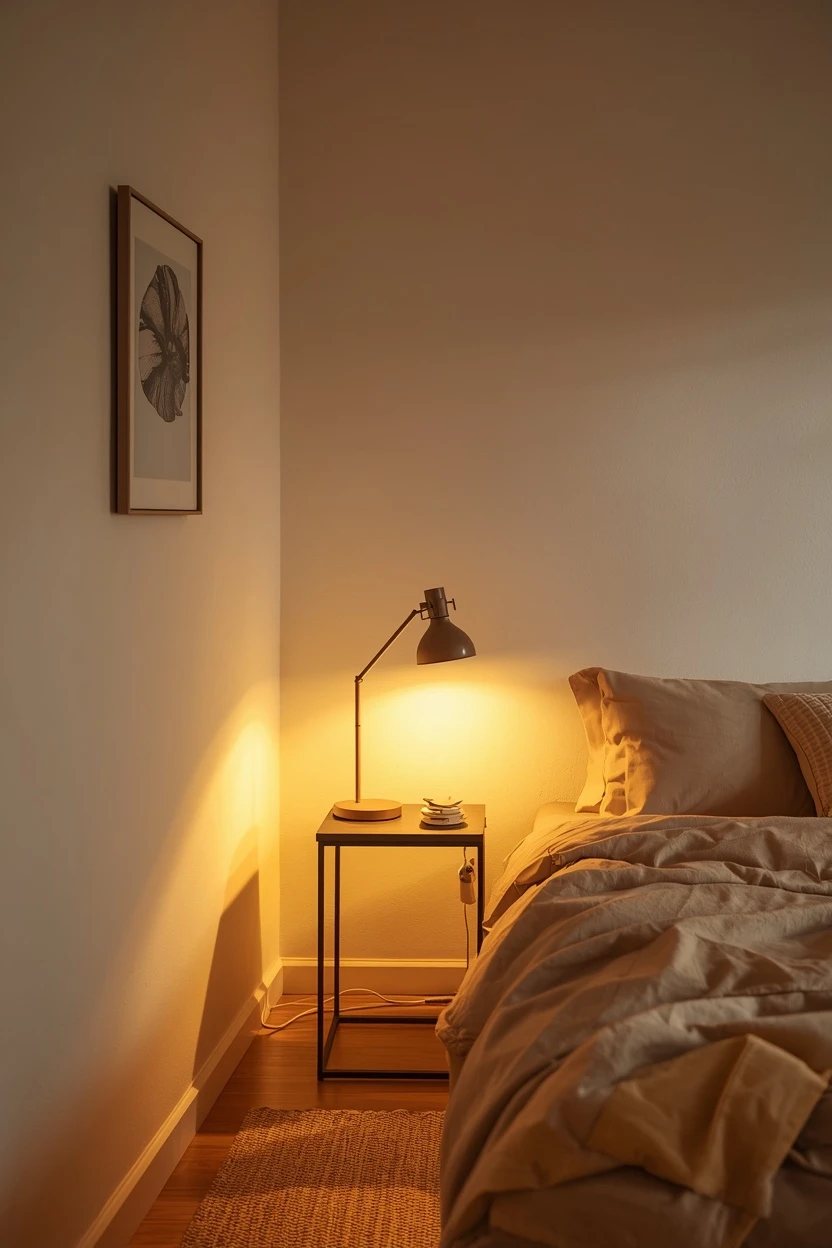 13. The Accent and Uplight Bedroom