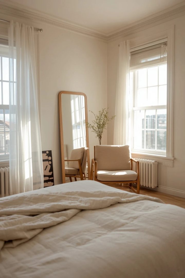 14. The Natural Light Bedroom