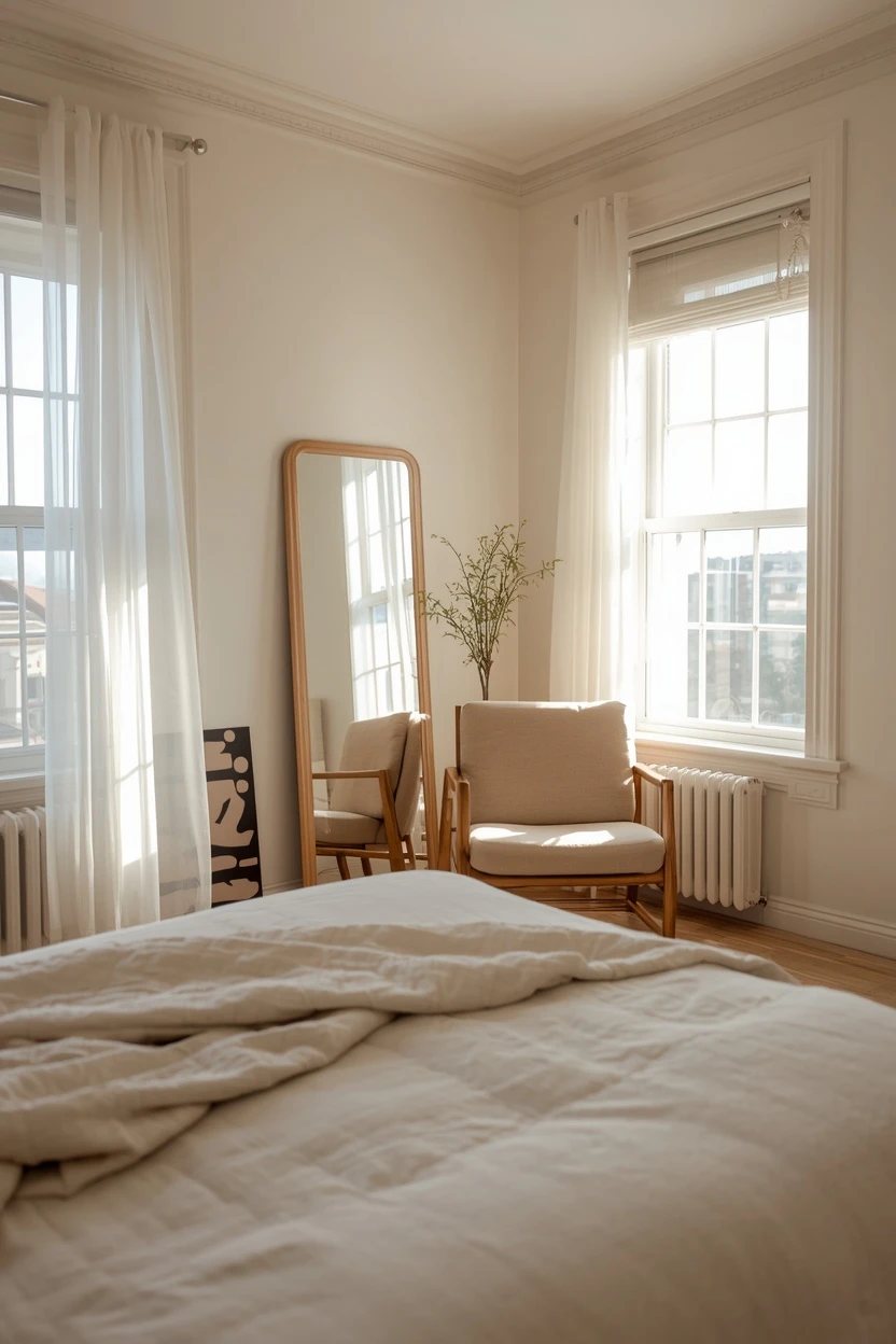 14. The Natural Light Bedroom