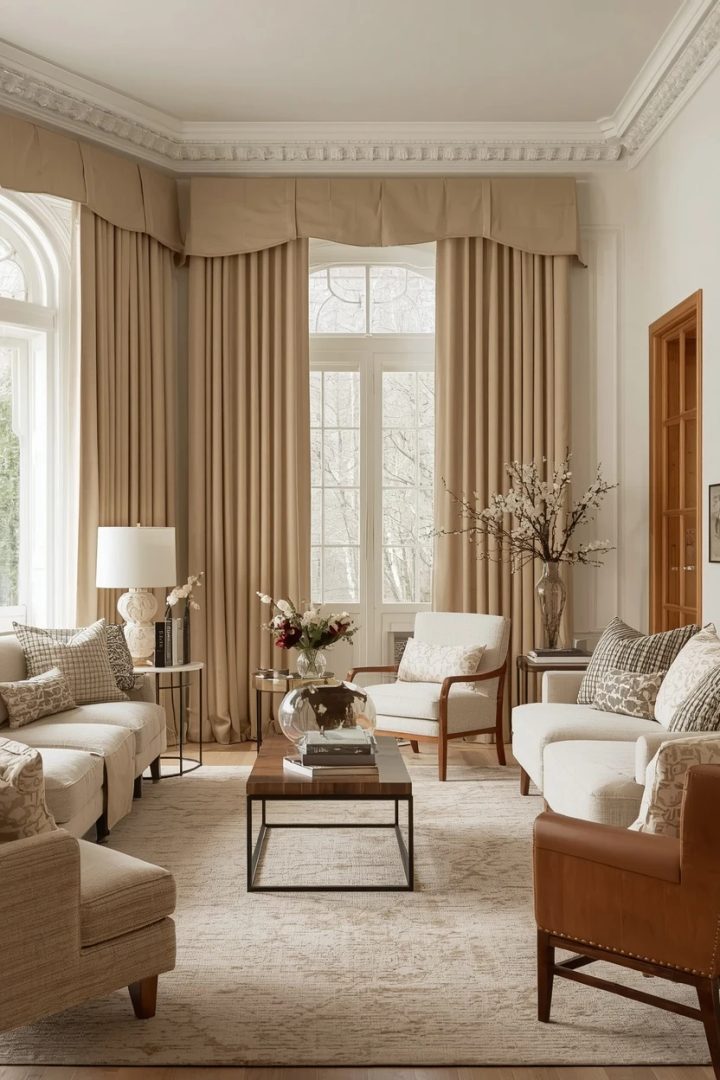 19. The Complete Drapery Living Room