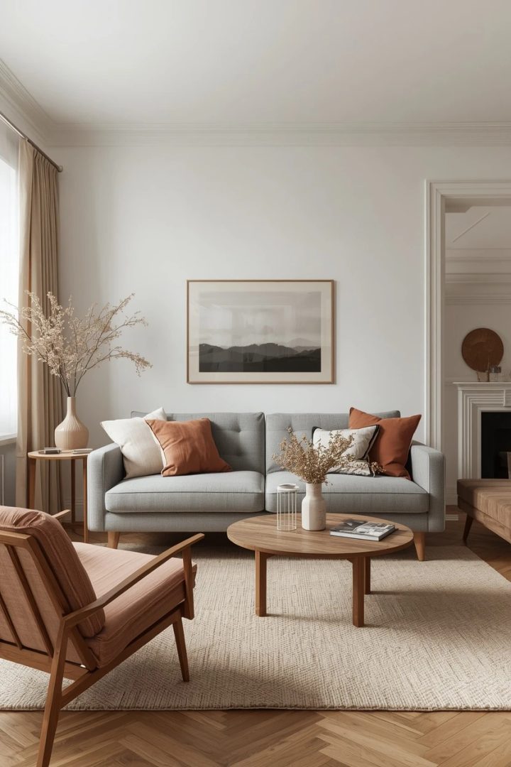12. The Scandi Grey Settee Living Room