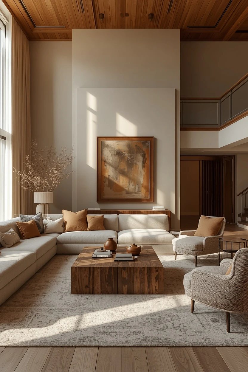 6. The Grand Focal Point Large Living Room