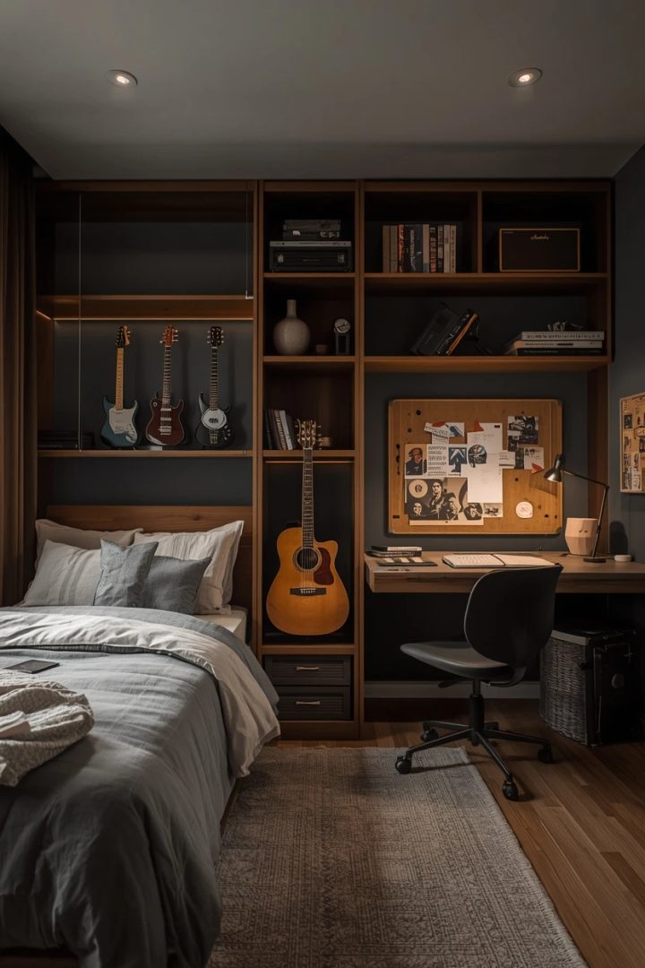 8. The Music and Creative Bedroom